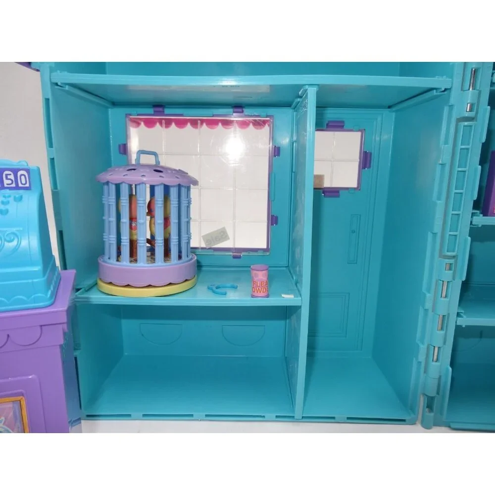 Littlest Pet Shop LPS Store Carrying Case Lovebirds and accessories VINTAGE 1992